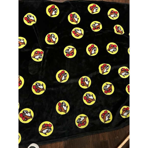 Bucees Other - Buc-ee's Blanket Classic Bucees Logo Viral Throw 50"x70" Black Super Soft